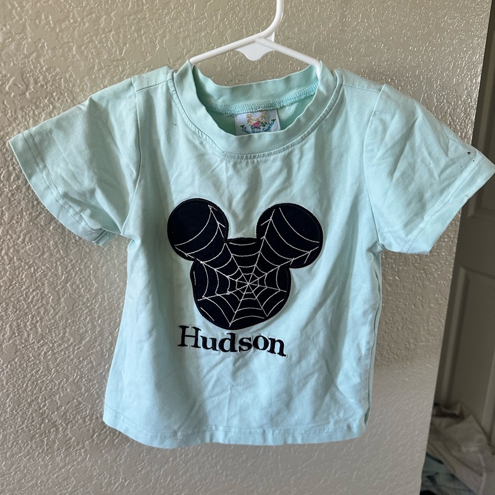 Hudson Disney spider web T shirt